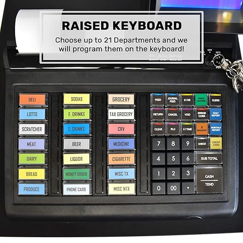 SAM4s ER-945 Electronic Cash Register w/Configured Laser Scanner